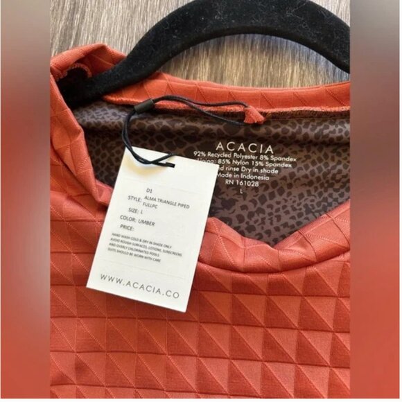 Free People NWT Acacia Alma Surf Dress Romper Umber size L - Picture 8 of 9